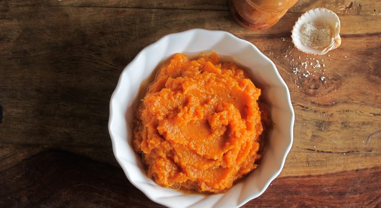 How do you keep sweet potato mash from getting watery?