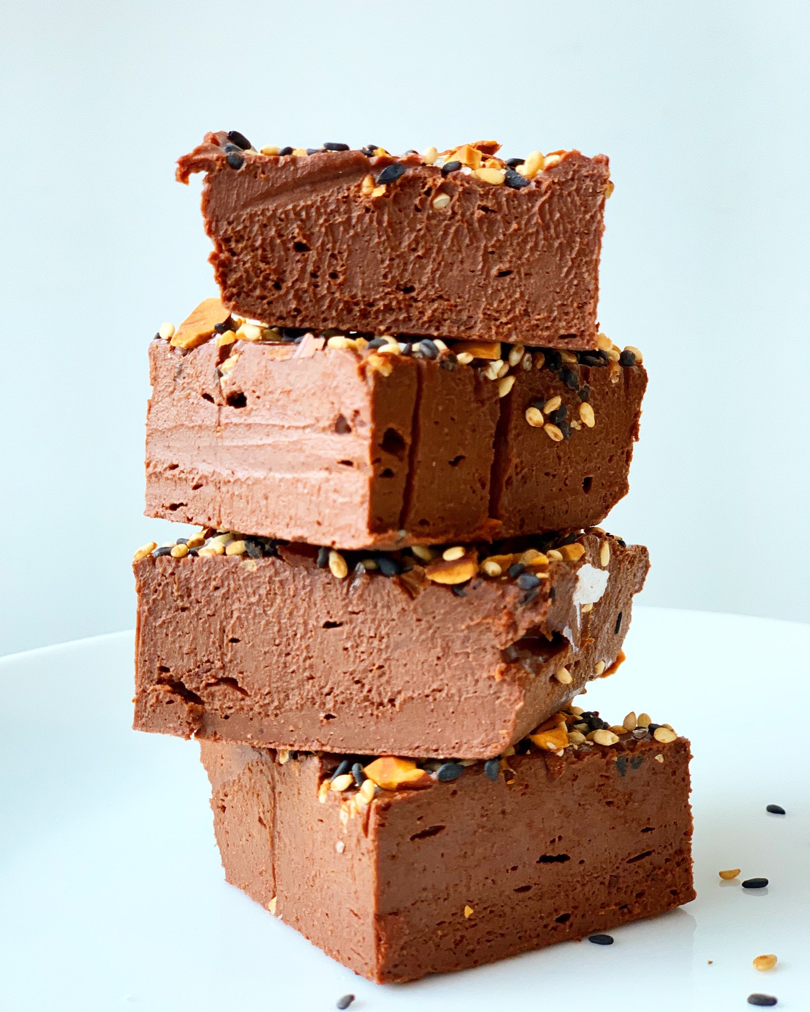Image may contain Food Dessert Fudge Chocolate and Cocoa