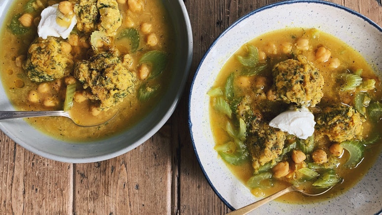This Vegetarian Chicken Soup Recipe Is Everything I Love About Chicken Soup Minus the Meat