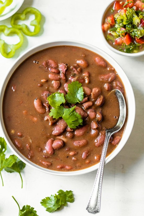 Dominican Beans in a bowl.