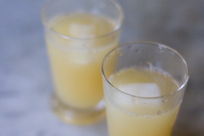 Lime, Grapefruit and Ginger Juice