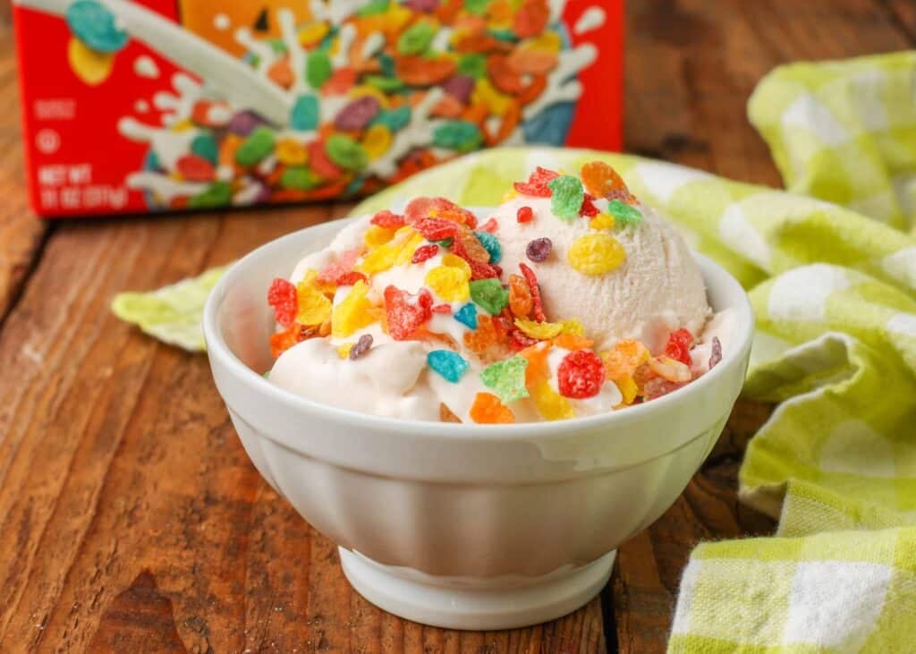 Fruity Pebbles Ice Cream