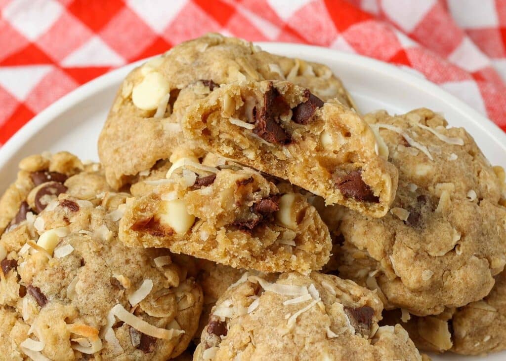 Coconut Chocolate Chip Cookies