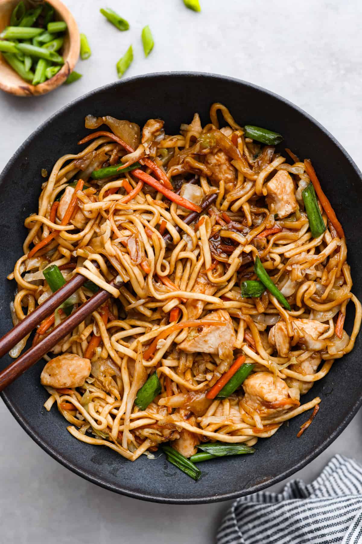 Easy Chicken Chow Mein