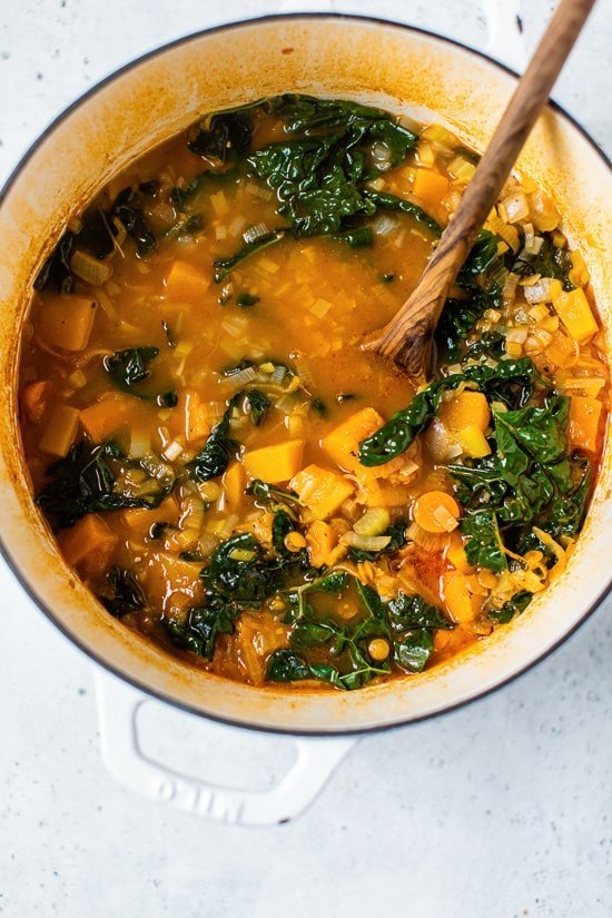 Butternut Lentil Soup