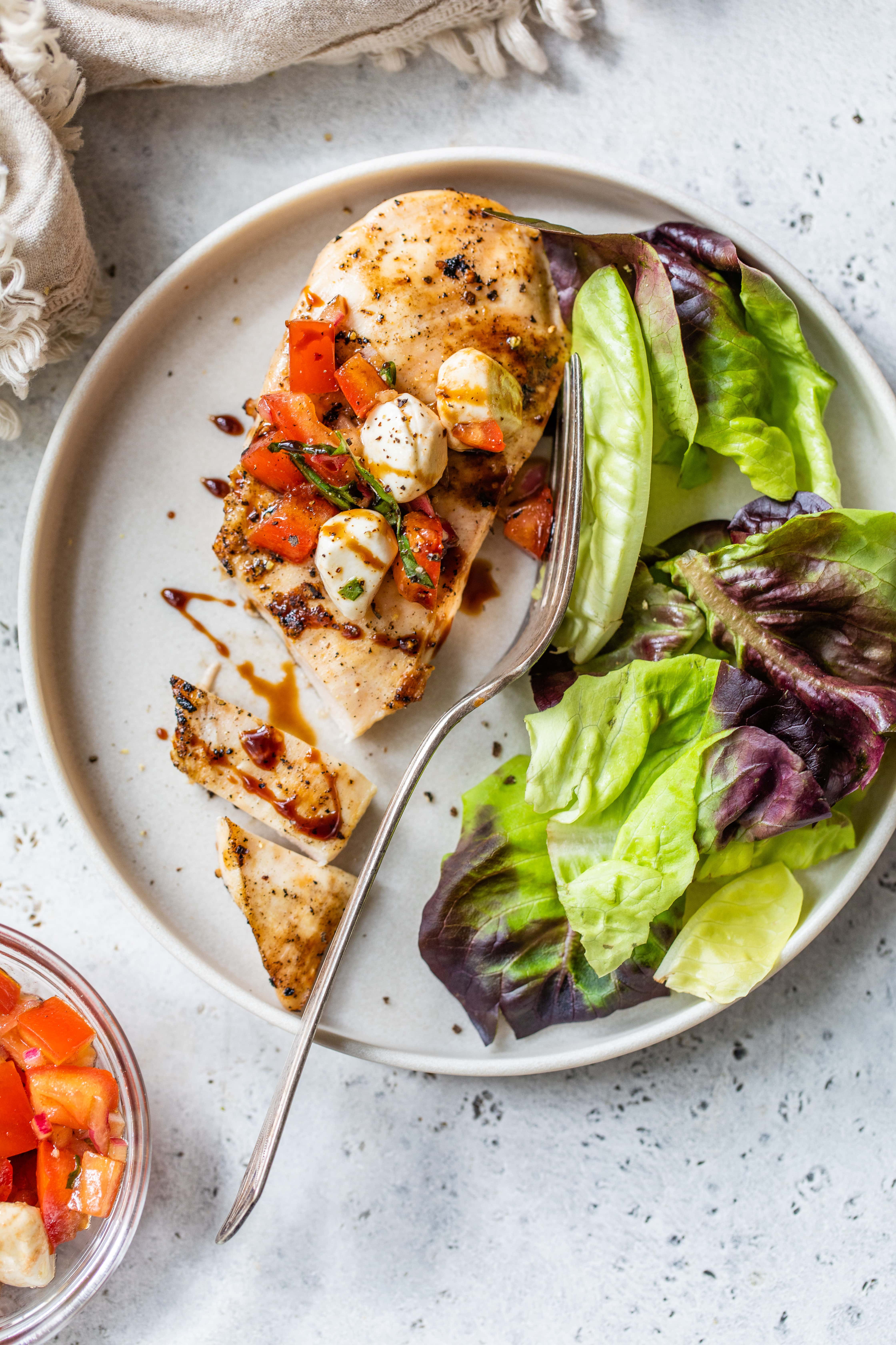 Grilled Chicken Caprese